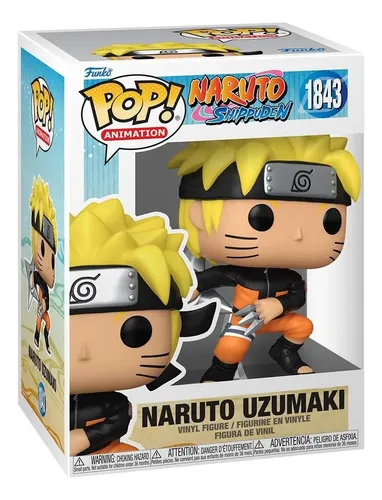 Naruto: Shippuden Naruto Uzumaki with Shuriken Funko Pop! Vinyl Figure #1843 (Styles may vary) - Imagen 2