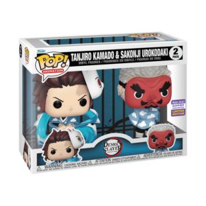 Pop! Tanjiro Kamado & Sakonji Urokodaki 2-Pack