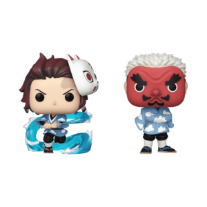 Pop! Tanjiro Kamado & Sakonji Urokodaki 2-Pack