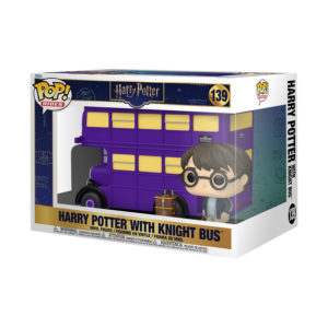 Harry Potter with Knight Bus Super Deluxe Funko Pop! Ride #139