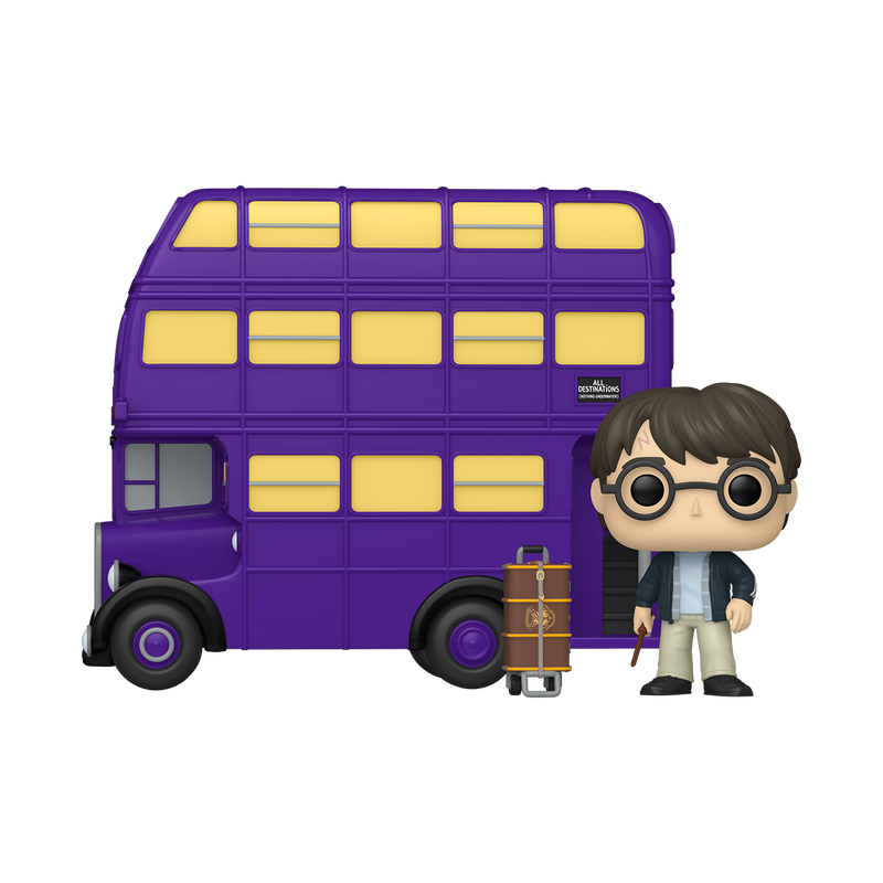 Harry Potter with Knight Bus Super Deluxe Funko Pop! Ride #139