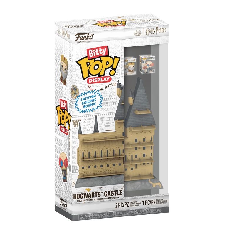 Harry Potter Hogwarts Castle Funko Bitty Pop! Display Shelf