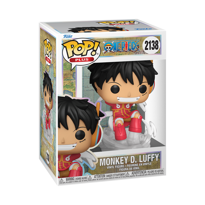 One Piece Egghead Island Monkey D. Luffy Funko Pop! Vinyl Figure Plus #2138 - Imagen 2