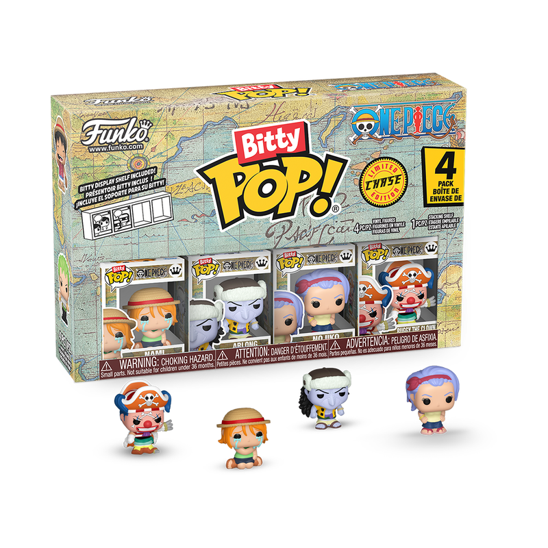 One Piece Nami Funko Bitty Pop! Mini-Figure 4-Pack
