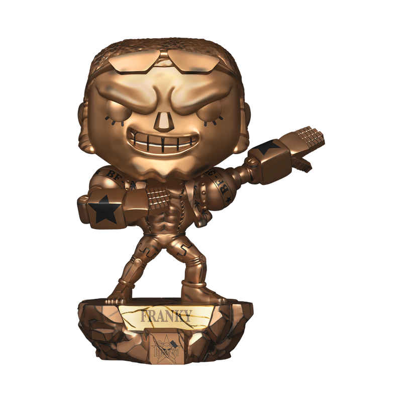 Pop! Plus Franky Statue (Bronze) with Pop! Protector