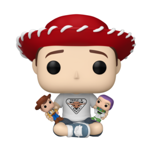 Toy Story 30th Anniversary Andy with Buzz Lightyear and Woody Funko Pop! Vinyl Figure #1596