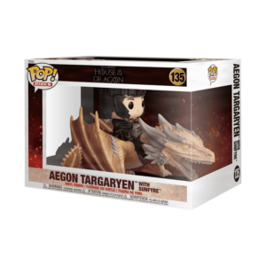 House of the Dragon Aegon Targaryen with Sunfyre Funko Pop! Ride #135