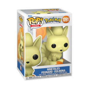 Pokemon Ninetales Funko Pop! Vinyl Figure #1091
