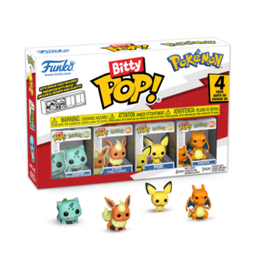 Pokemon Bulbasaur Funko Bitty Pop! Mini-Figure 4-Pack
