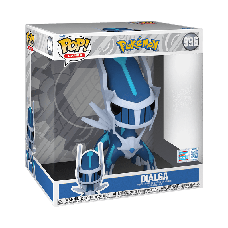 Funko POP! Jumbo: Pokemon Dialga 10-in Vinyl Figure 2024 New York Comic Con Exclusive - Imagen 2