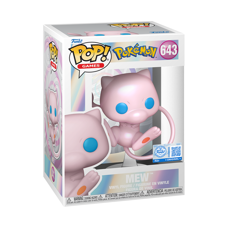 Mew Pearlescent Pop! Vinyl Figure by Funko - Imagen 2