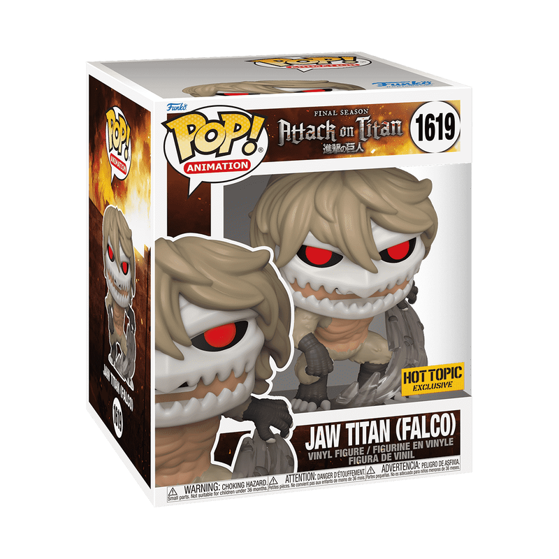 Funko Attack On Titan Pop! Animation Jaw Titan (Falco) Vinyl Figure Hot Topic Exclusive - Imagen 2