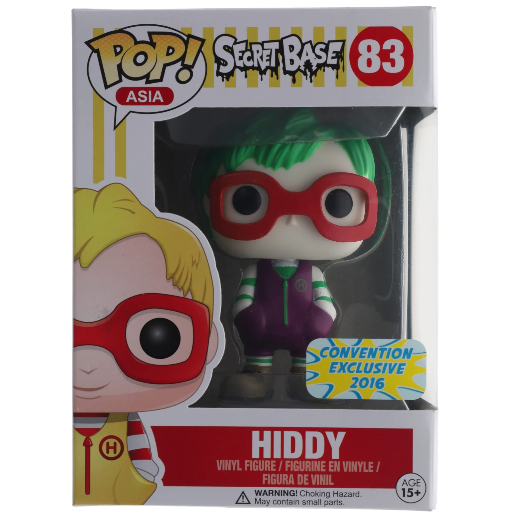 Funko Pop Asia Secret Base Hiddy #83 Exclusive Figure New - Imagen 2