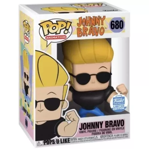 Funko Pop! Animation Johnny Bravo #680 Funko Shop Exclusive Vaulted W/Protector - Imagen 2