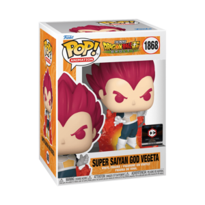 Pop! Super Saiyan God Vegeta with Aura
