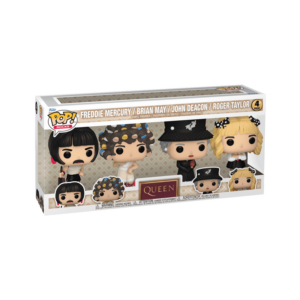 Queen I Want to Break Free Funko Pop! Vinyl Figure 4-Pack