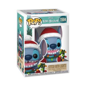 Lilo & Stitch Holiday Stitch with Lights Funko Pop! Vinyl Figure #1504