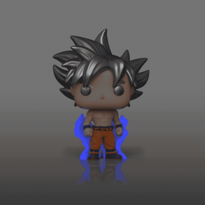 Funko Dragon Ball Super Pop! Animation Goku (Ultra Instinct) Glow-In-The-Dark Vinyl Figure Hot Topic Exclusive