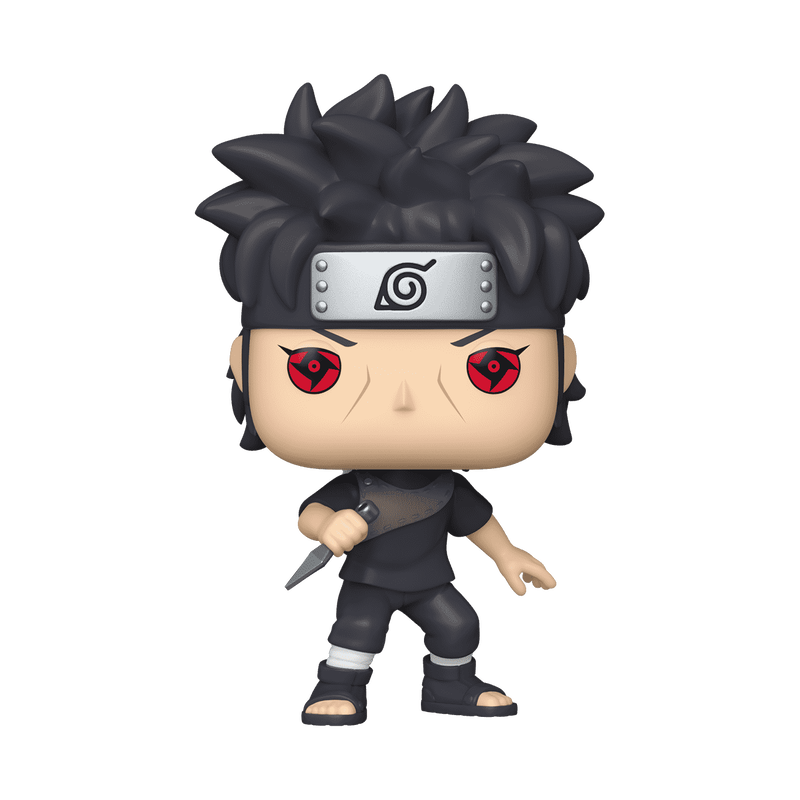 Funko Pop! Animation: Naruto - Shisui Uchiha con Kunai - Brilla en la oscuridad - Figura de vinilo coleccionable - Idea de regalo - Producto oficial - para niños y adultos - Fans del anime