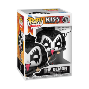 KISS The Demon Rock and Roll All Nite Pop! Sayings Funko Pop! Vinyl Figure #471