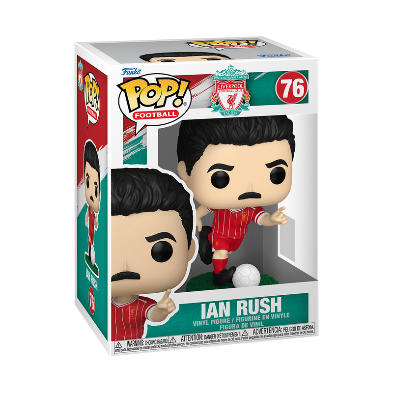 Football Liverpool Ian Rush Funko Pop! Vinyl Figure #76 - Imagen 2