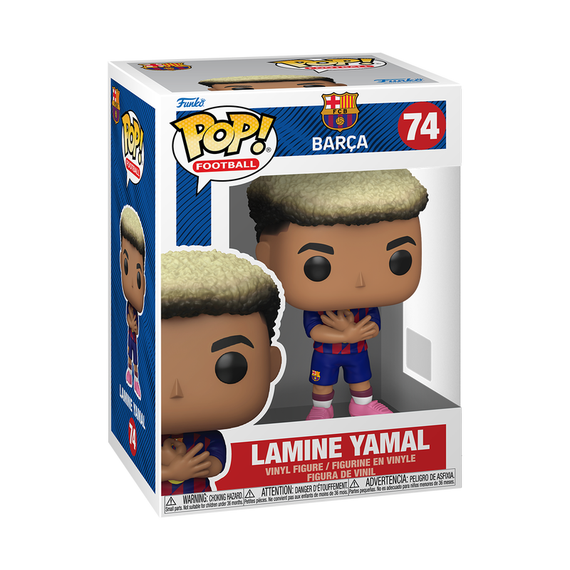 Football Barcelona Lamine Yamal Funko Pop! Vinyl Figure #74 - Imagen 2