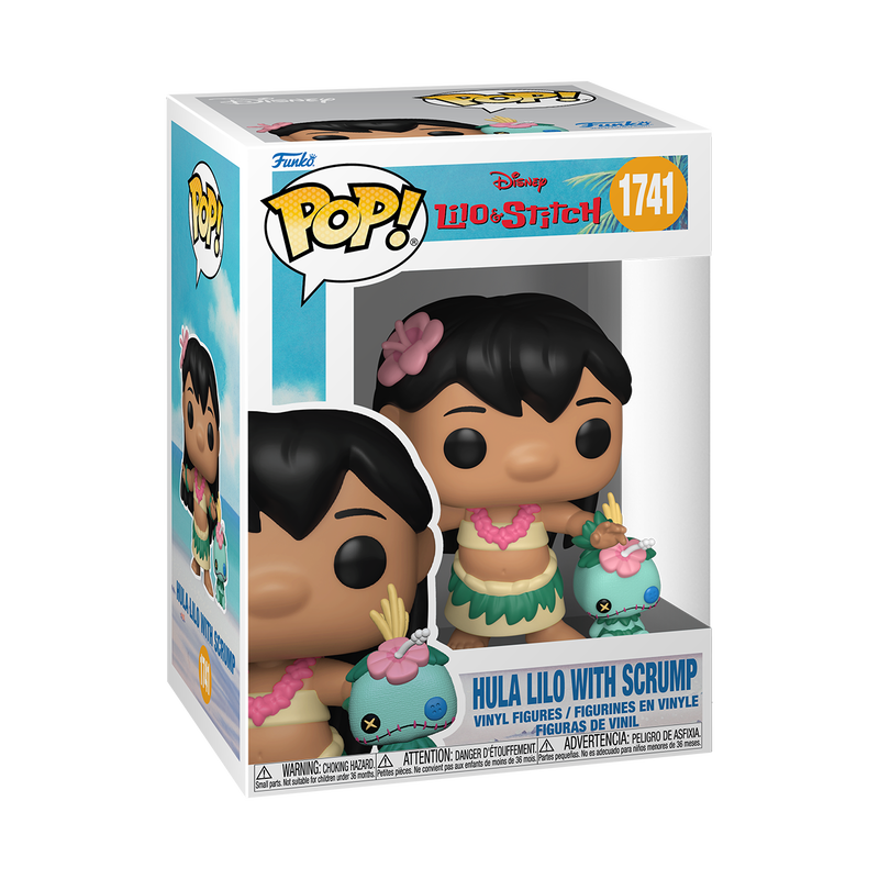 Lilo & Stitch Hula Lilo with Scrump Funko Pop! Vinyl Figure and Buddy #1741 - Imagen 2