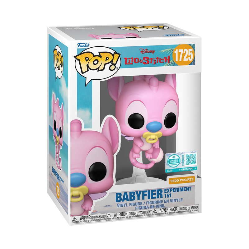 Funko Disney Lilo & Stitch Pop! Supreme Babyfier Experiment 151 Vinyl Figure Hot Topic Exclusive - Imagen 2