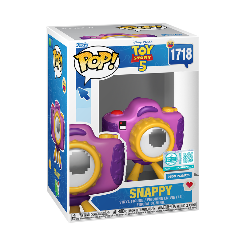Funko Pop! Supreme LE: Toy Story 5 - Snappy - Collectable Vinyl Figure - Gift Idea - Official Merchandise - Toys for Kids & Adults - Pixar Fans - Model Figure for Collectors - Imagen 2
