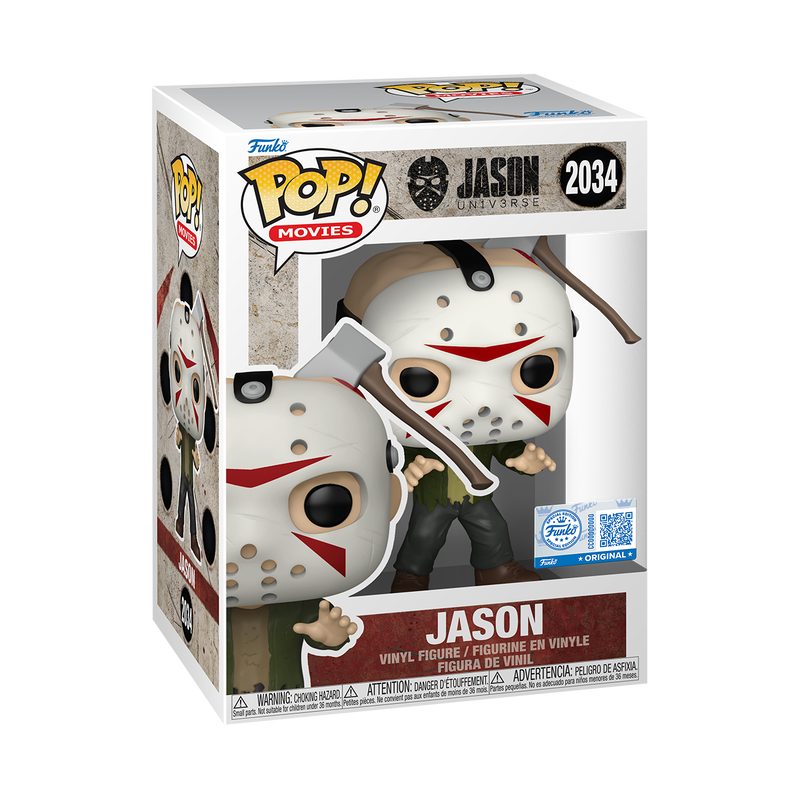 Jason Universe Jason with Axe Head Funko Pop! Vinyl Figure #2034 - Entertainment Earth Exclusive - Imagen 2