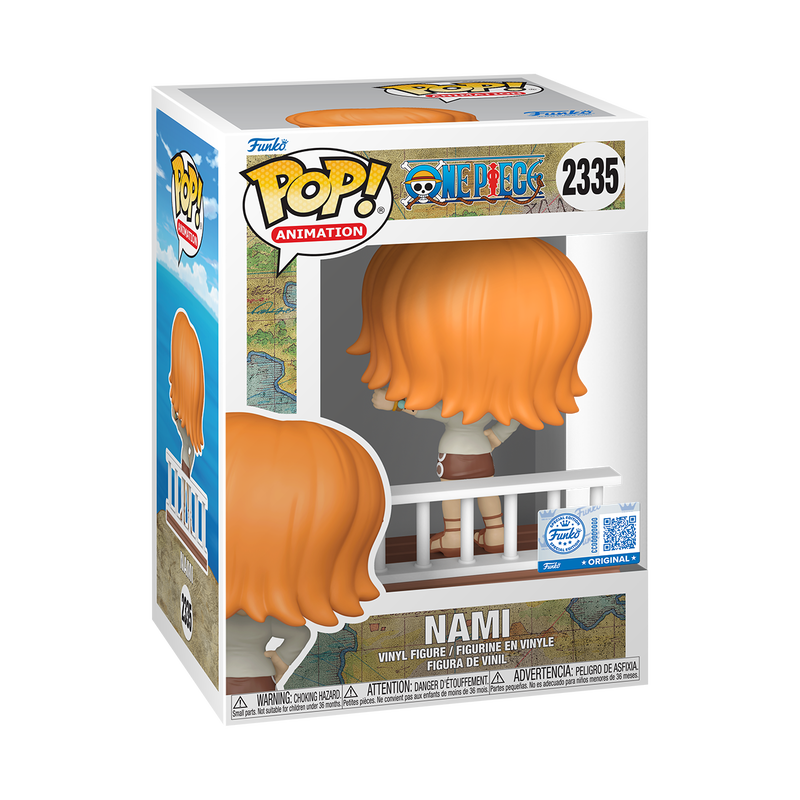 One Piece Straw Hat Pirates Nami Funko Pop! Vinyl Figure #2335 - Imagen 2