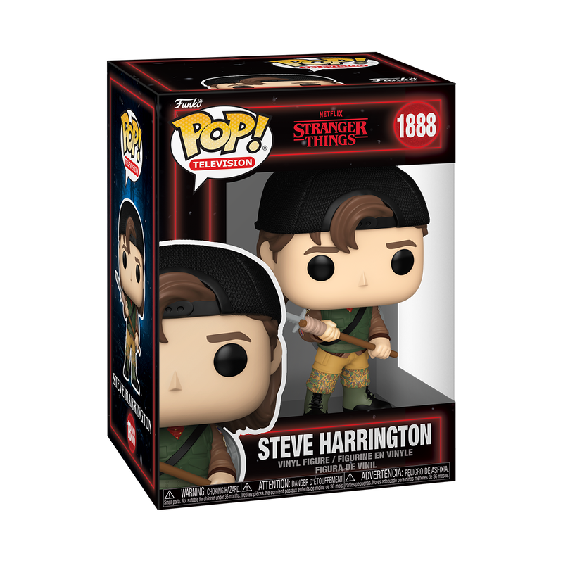 Stranger Things Season 5 Steve Harrington (W4) Funko Pop! Vinyl Figure #1888 - Imagen 2