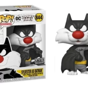 Funko Pop! Animation DC Looney Tunes SYLVESTER AS BATMAN 844 FYE Exclusive