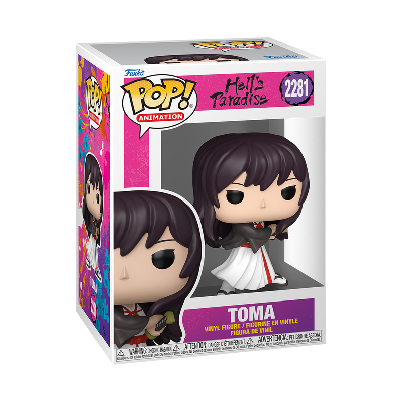 Hells Paradise Toma Funko Pop! Vinyl Figure #2281 - Imagen 2