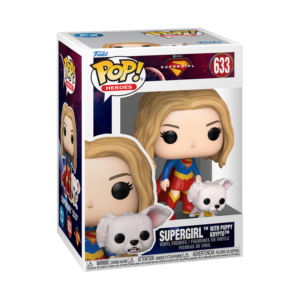 Supergirl (2026) Supergirl with Puppy Krypto Funko Pop! Vinyl Figure and Buddy #633