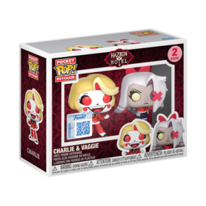 Pop! Keychain Charlie & Vaggie 2-Pack