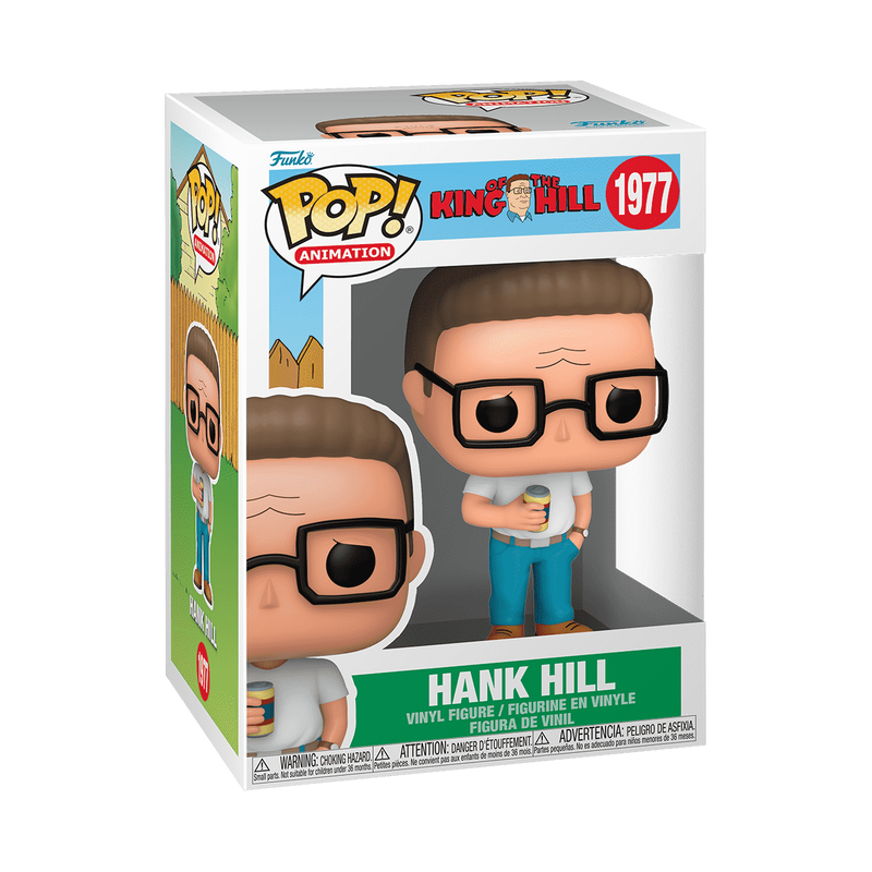 King of the Hill Hank Hill Funko Vinyl Figure #1977 - Imagen 2