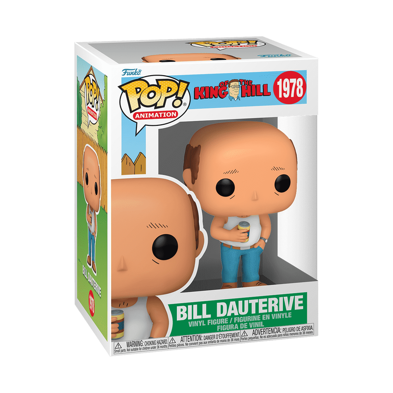 King of the Hill Bill Dauterive Funko Vinyl Figure #1978 - Imagen 2