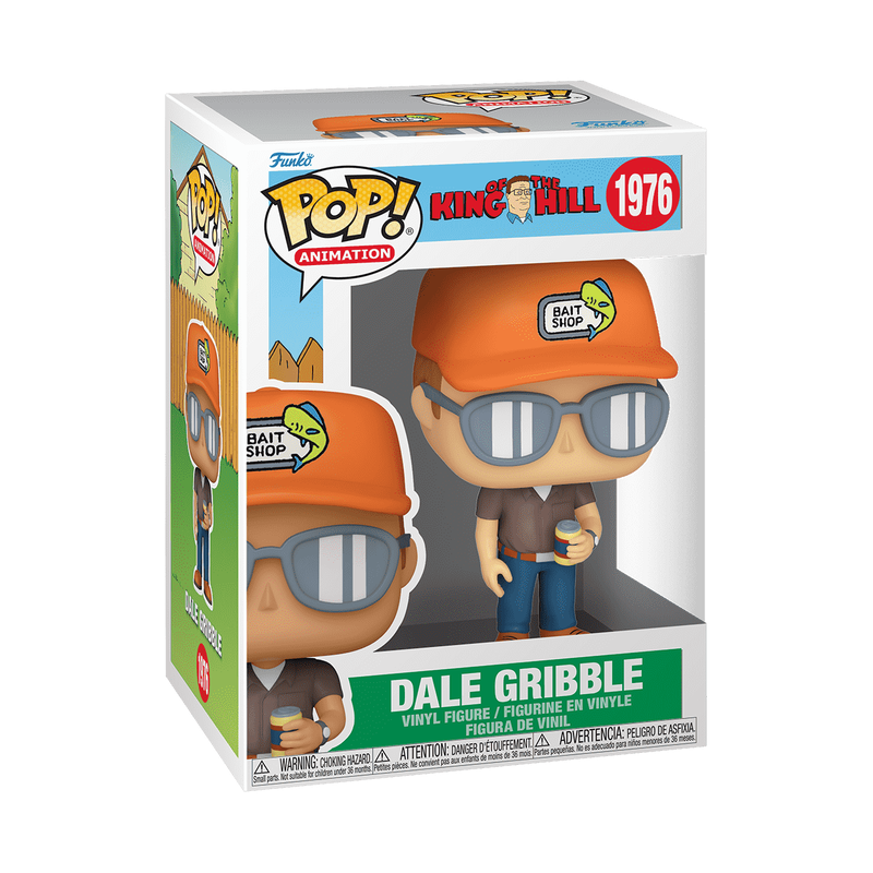 King of the Hill Dale Gribble Funko Vinyl Figure #1976 - Imagen 2