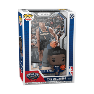 FUNKO POP TRADING CARDS ZION WILLIAMSON 05 PELICANS