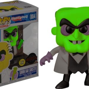 Funko POP! Animation Underdog: Glow In The Dark Simon Bar Sinister Gemini Collectibles Exclusive Vinyl Figure