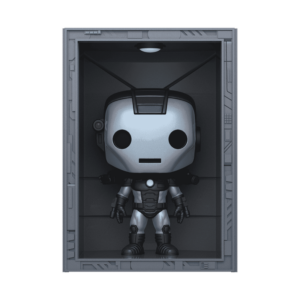 Marvel Iron Man Hall of Armor Iron Man Model 11 War Machine Deluxe Pop! Vinyl Figure - Previews Exclusive