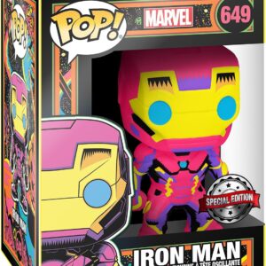 iron man black light