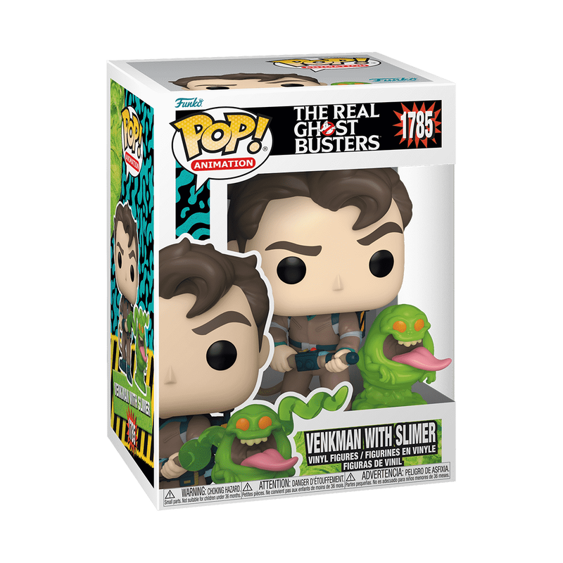 The Real Ghostbusters Venkman Funko Pop! Vinyl Figure and Slimer Buddy #1785 - Imagen 2