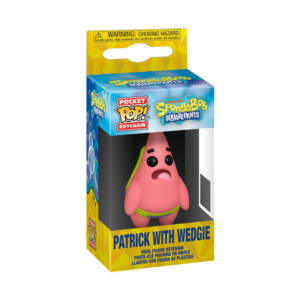 Funko SpongeBob SquarePants Pocket Pop! Patrick With Wedgie Vinyl Key Chain