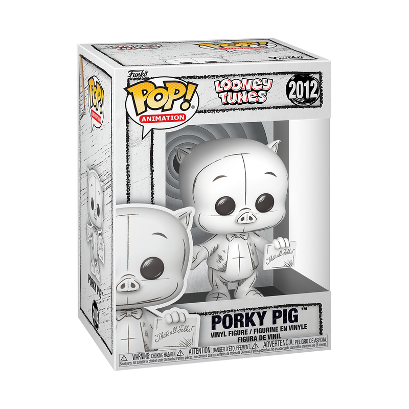 Looney Tunes Porky Pig Wave 6 Funko Pop! Vinyl Figure #2012 - Imagen 2