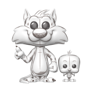 Looney Tunes Sylvester & Tweety Wave 6 Funko Pop! Vinyl Figure and Pop! Buddy #2013