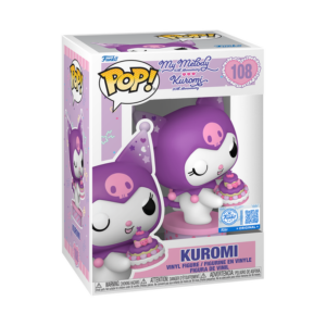 Hello Kitty and Friends Kuromi 20th Anniversary Kuromi with Cake Funko Pop! Vinyl Figure #108