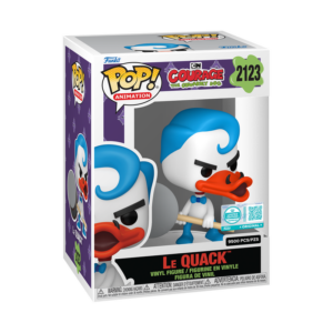 Funko Pop! Supreme LE: Courage The Cowardly Dog - Le Quack