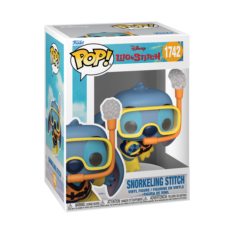 Lilo & Stitch Snorkeling Stitch Funko Pop! Vinyl Figure #1742 - Imagen 2
